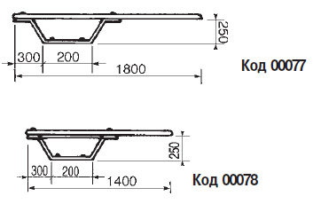 Доска для прыжков в воду BALLESTA