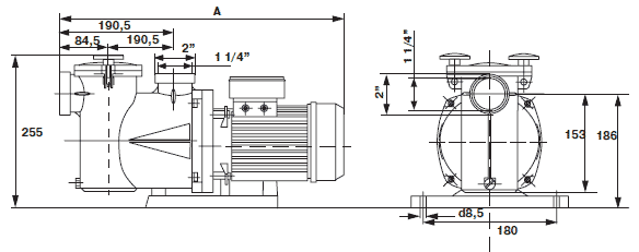 Насосы для бассейнов Ninfa NK
