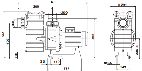 Насосы для бассейнов Kapri KAP