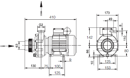 Насос для Бассейна, Speck BADU 21–41/58