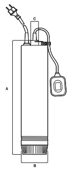 Погружные моноблочные многоступенчатые насосы Acua 5 35M A