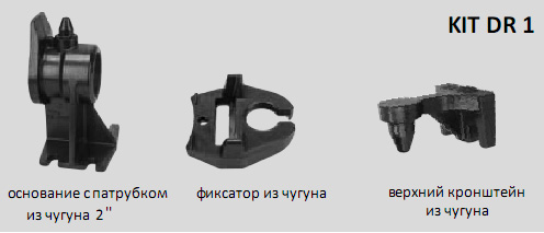 Погружные одноступенчатые насосы c горизонтально расположенным нагнетательным патрубком и режущим механизмом Draincor 180M A