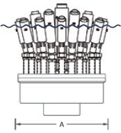 Фонтанная насадка FLEUR DE LIS AERATING