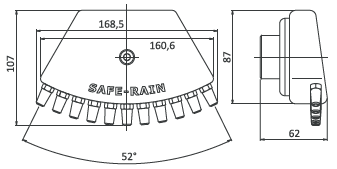 Фонтанная насадка FAN OF JETS