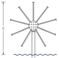Фонтанная насадка GALAXY SPHERE