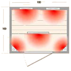 Инфракрасная cауна Модель SH-100