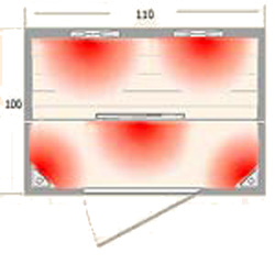 Инфракрасная cауна Модель SF-3