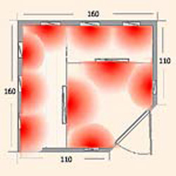 Инфракрасная cауна Модель SF-6