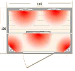 Инфракрасная cауна Модель SFC-3