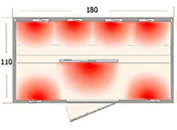 Инфракрасная cауна Модель SH-180