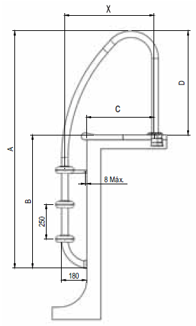 Лестницы Komfort Split
