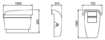 Фильтровальный блок Mini Combo – базовая модель Арт. 22439