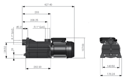 Многокамерный насос для использования с автоматическими пылесосами Арт. 25452