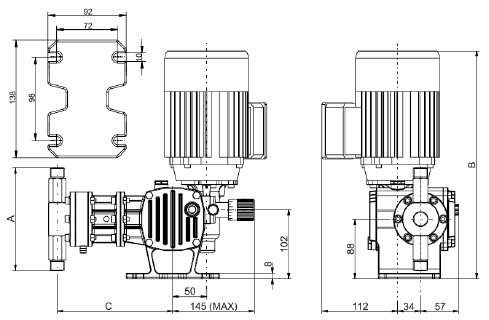 ПЛУНЖЕРНЫЕ ДОЗИРОВОЧНЫЕ НАСОСЫ СЕРИИ ST-Р AA