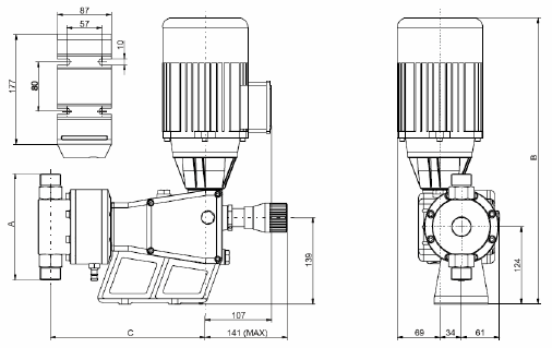 ПЛУНЖЕРНЫЕ ДОЗИРОВОЧНЫЕ НАСОСЫ СЕРИИ Р