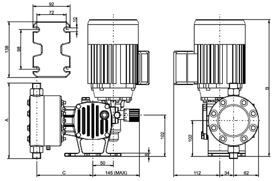 МЕМБРАННЫЕ ДОЗИРОВОЧНЫЕ НАСОСЫ СЕРИИ ST-D
