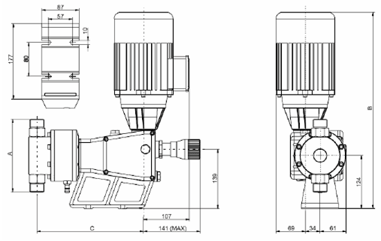 МЕМБРАННЫЕ ДОЗИРОВОЧНЫЕ НАСОСЫ СЕРИИ D