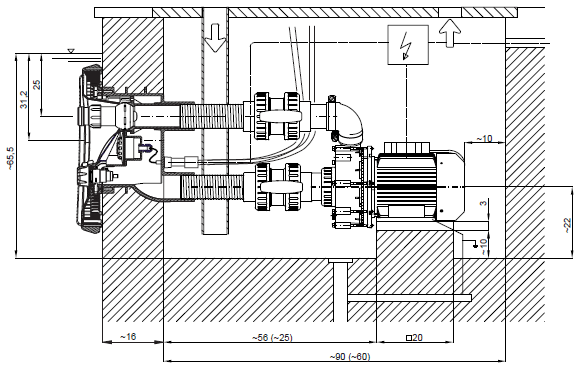 Встраиваемый противоток Speck Badu Jet WAVE