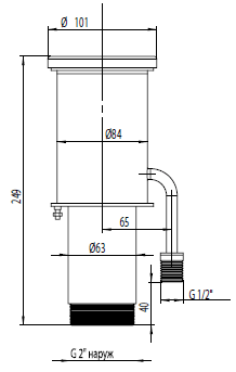 ГИДРОМАССАЖНЫЕ ФОРСУНКИ ИЗ НЕРЖАВЕЮЩЕЙ СТАЛИ Аквасектор