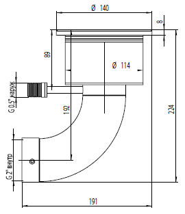 ГИДРОМАССАЖНЫЕ ФОРСУНКИ ИЗ НЕРЖАВЕЮЩЕЙ СТАЛИ Аквасектор