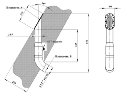 Гидромассажная форсунка «Быстра я река» Аквасектор АС 07.25 Арт. 1003271
