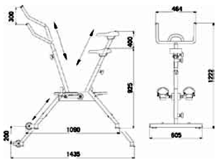 Водяной велосипед Poolbike Veracruz Арт. 1004452