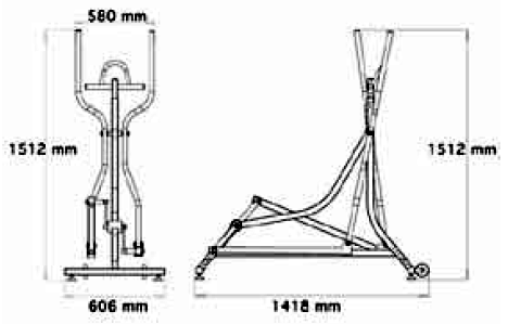 Водяной велосипед Poolbike Orbital Арт. 1004453