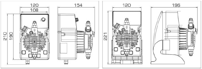 МЕМБРАННЫЕ СОЛЕНОИДНЫЕ ДОЗИРУЮЩИЕ НАСОСЫ DLX