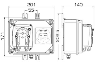 ПЕРИСТАЛЬТИЧЕСКИЕ ДОЗИРУЮЩИЕ НАСОСЫ BioClean Control