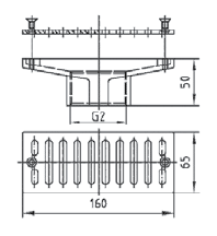 Дренаж лотка перелива Арт. 2200020