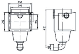 Скиммер без декоративной рамки Арт. 1262020