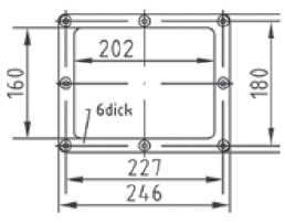 Рамка для скиммера (под пленку) Арт. 1052020
