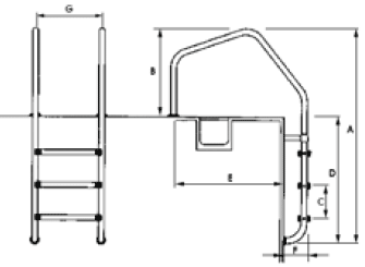 Лестницы “OVERFLOW” Арт.: PS-0801, PS-0802, PS-0803, PS-0804