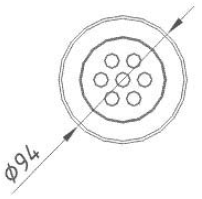 Форсунки донные для бетонного бассейна Артикул: AT-03.07