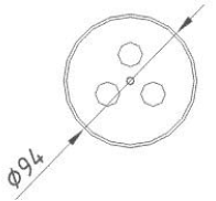 Форсунки донные для бетонного бассейна Артикул: AT-03.09