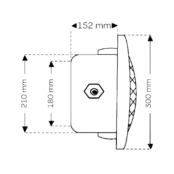 Подводный прожектор (300Вт/12В) Ocean M5 Peraqua модель 74376