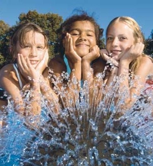 Водяной ежик Fluvo 54х50х60 см для веса до 11 кг, 24 мЗ/час Бетон