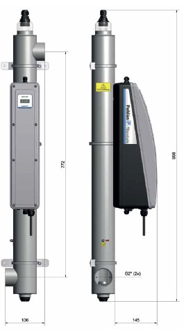 Размер Auto-UV75 титан