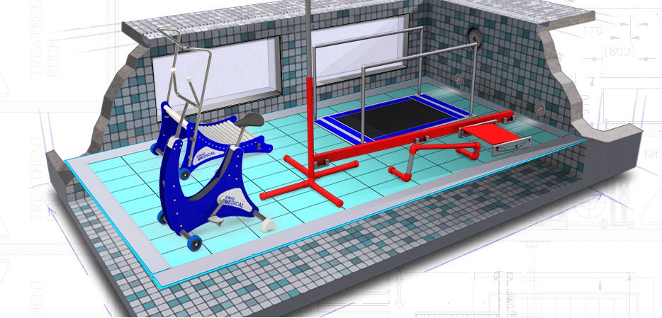 Система регулирования глубины бассейна EWAC Medical