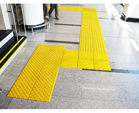 Тактильная плитка ПВХ конусы 500х500