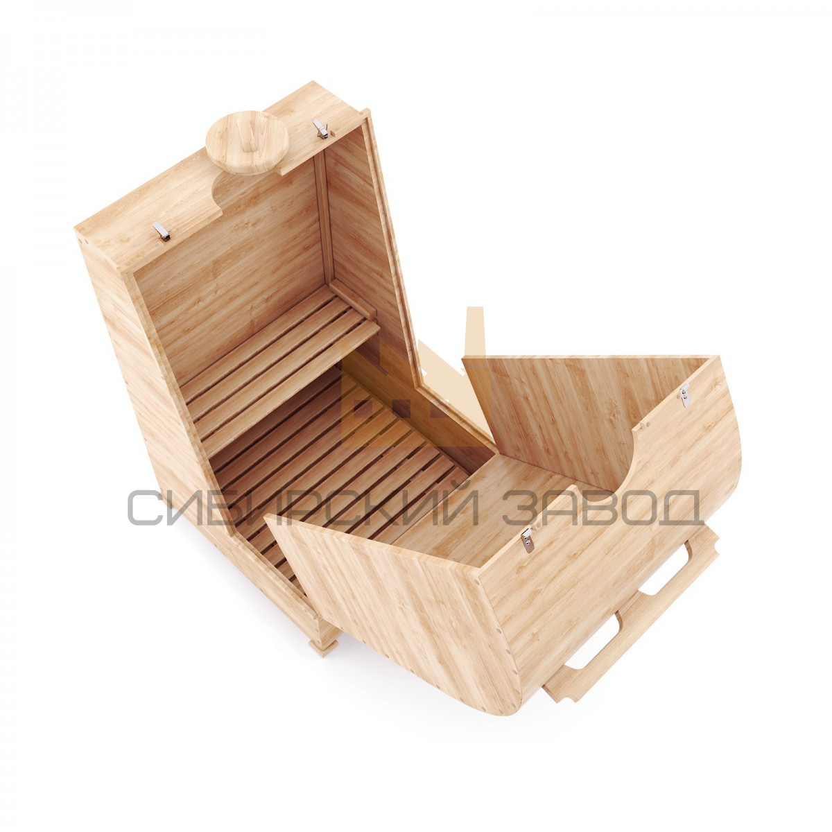 Фитобочка квадратная Вес 80кг ДxВxГ 78см х 78см x 130см