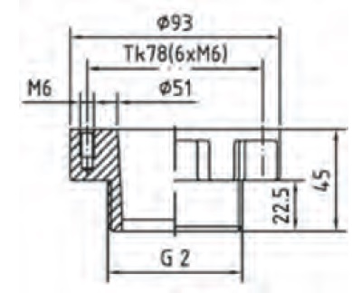 Форсунка подключения пылесоса 2" (пленка) арт 3945020