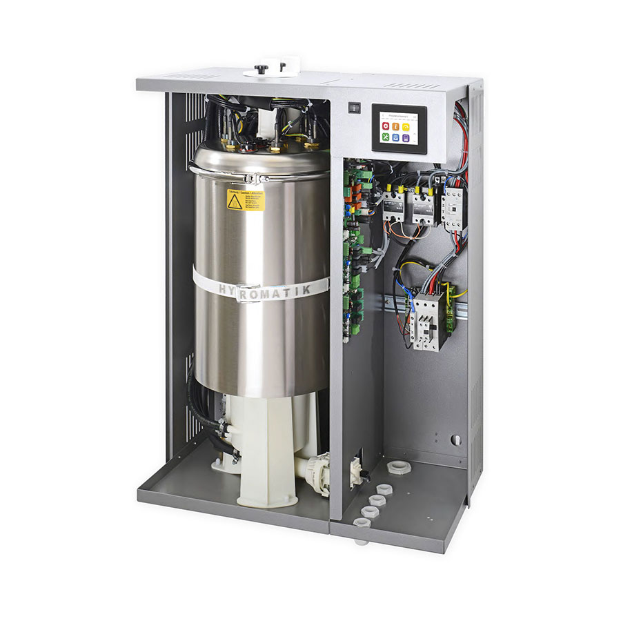 Парогенератор HygroMatik FlexLine Plus FLP05-TSPA размер 650×855×380 мм 400 В/3~/N 3.4-4.1 кВт арт. FLP05-TSPA-AE10