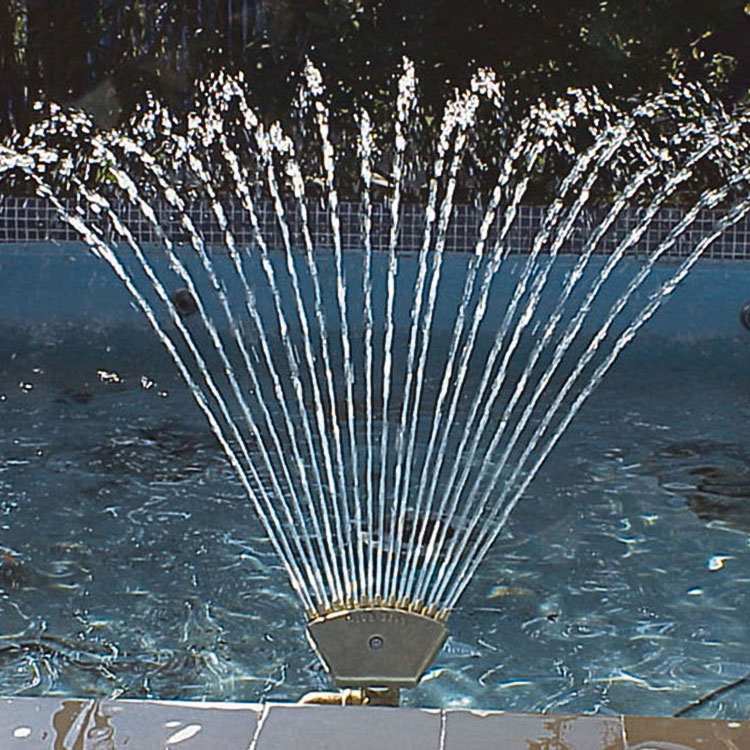 Фонтанные насадки веерные Phoenix tail nozzle DN 40 mm от 7.5-19.5 м3/час арт. BSZ2172