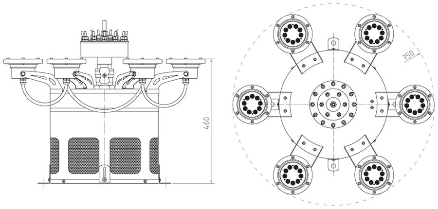 Фонтанные комплекты Серия FK 4110.VL