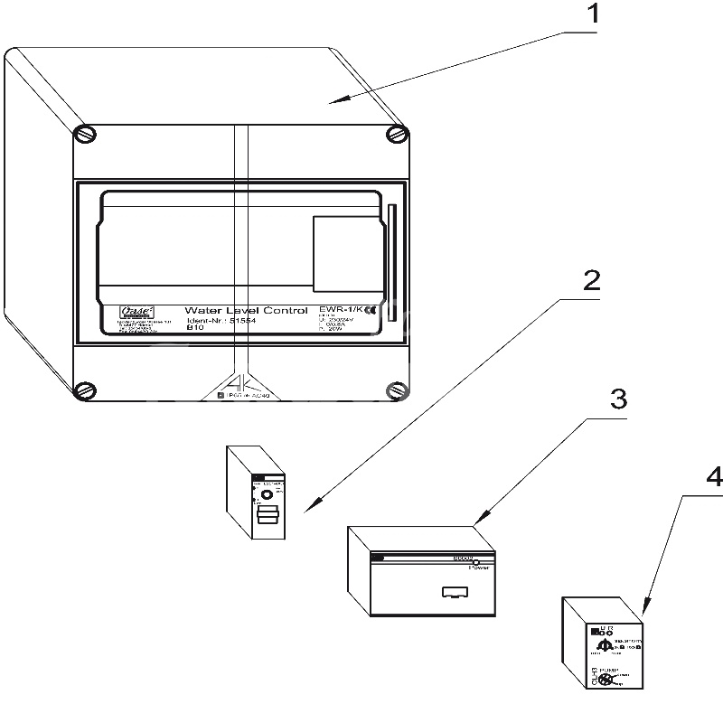 Блок управления по силе ветра WFA 3/K