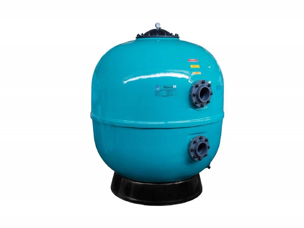 Фильтр NEPTUNE Ø 2400 мм, с вых.: 200 мм (под фланец), 226 м3/ч (высота засыпки - 1,0 м) 021225