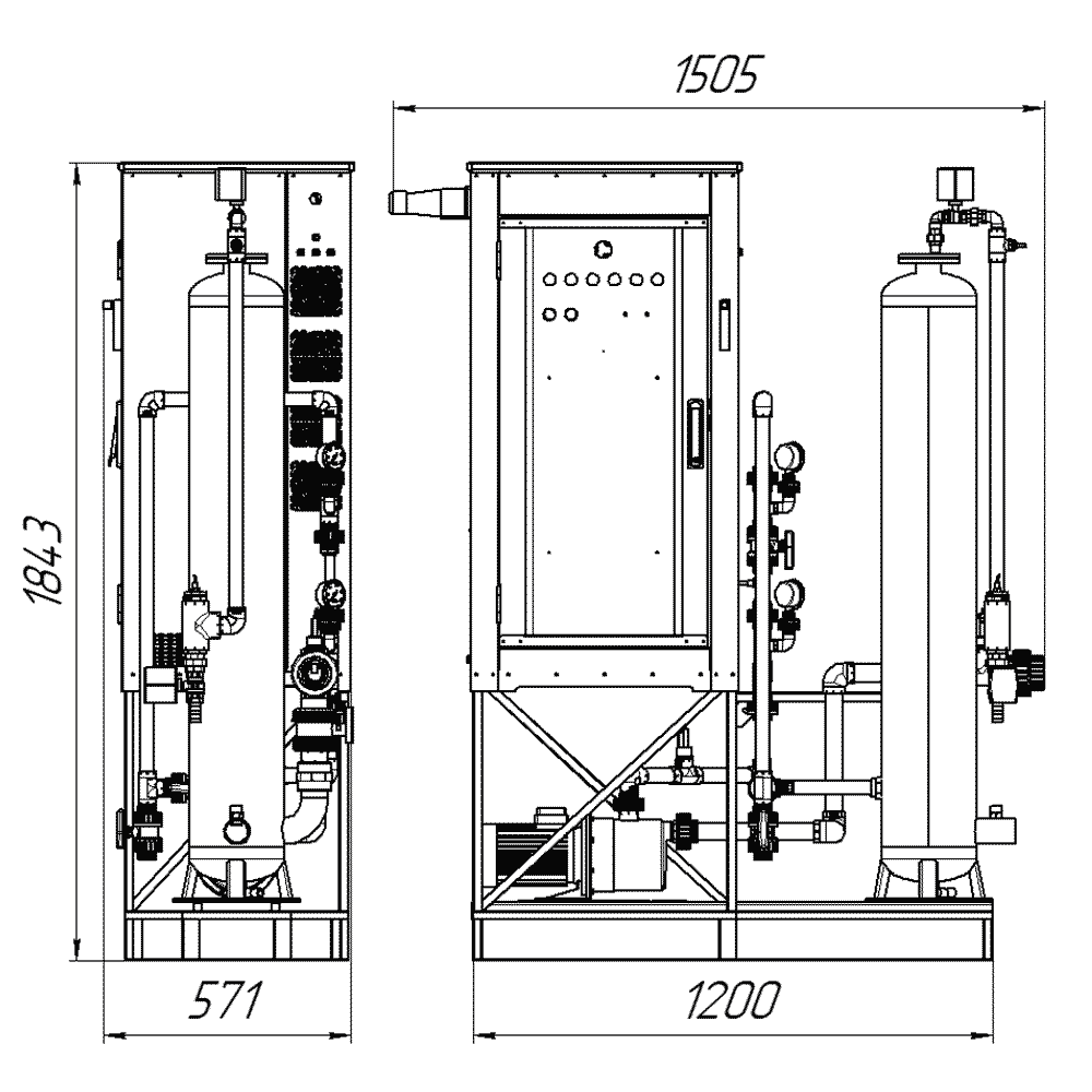 Установка озонирования воды Эконау ОЗО-В30
