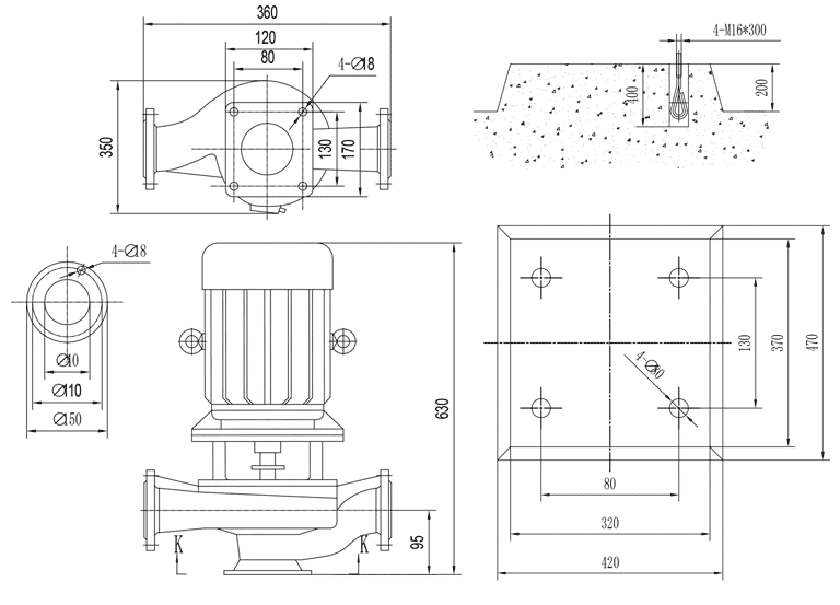 Габаритные размеры